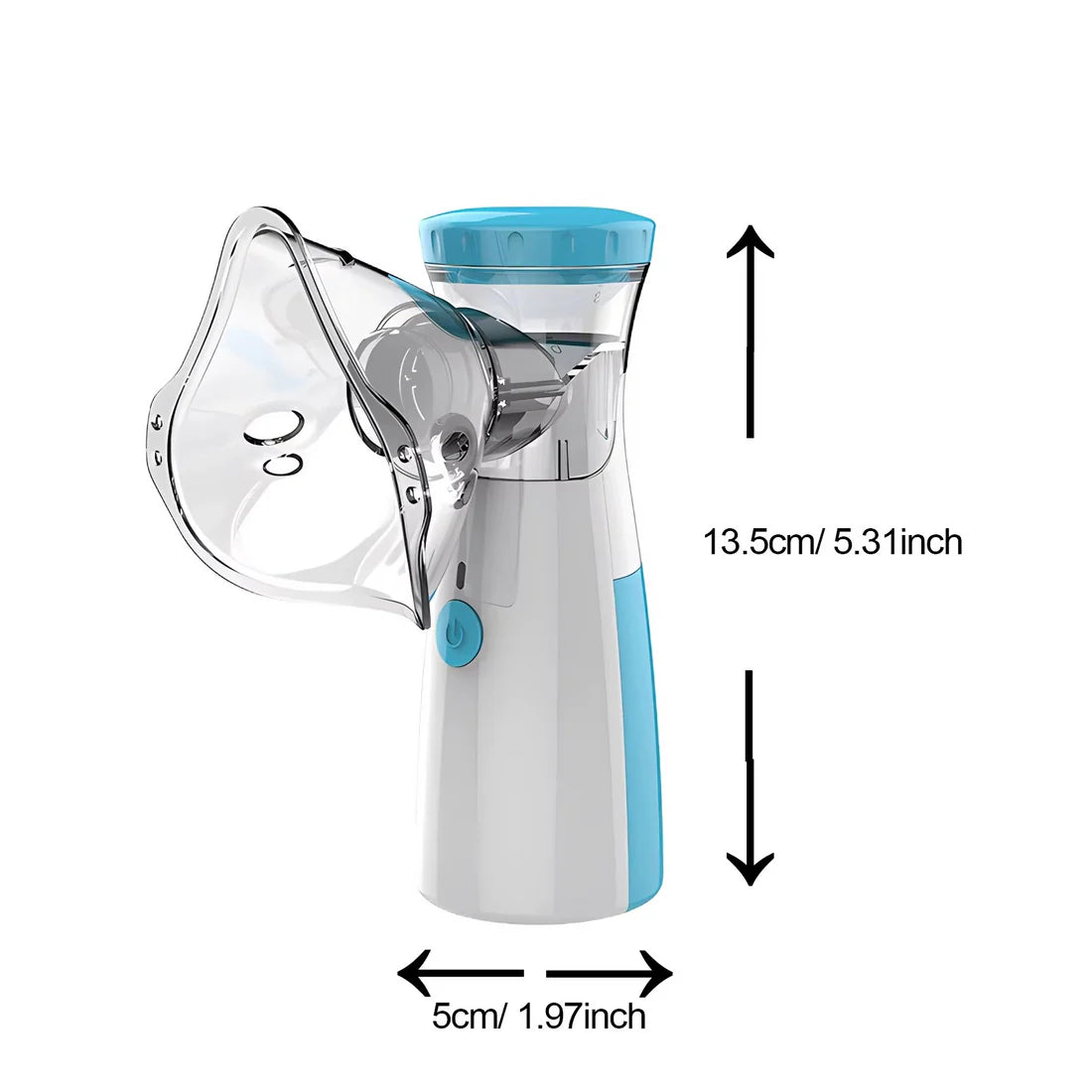Mesh Nebulizer Wireless Portable 3 Modes Kids/Adults Use Ultrasonic Handheld Nebulizer Rechargeable
