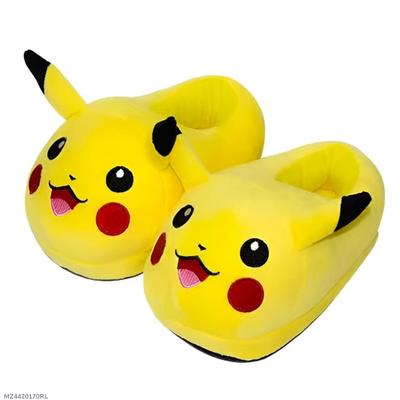 Pikachu Emoji Slippers Warm & Comfortable