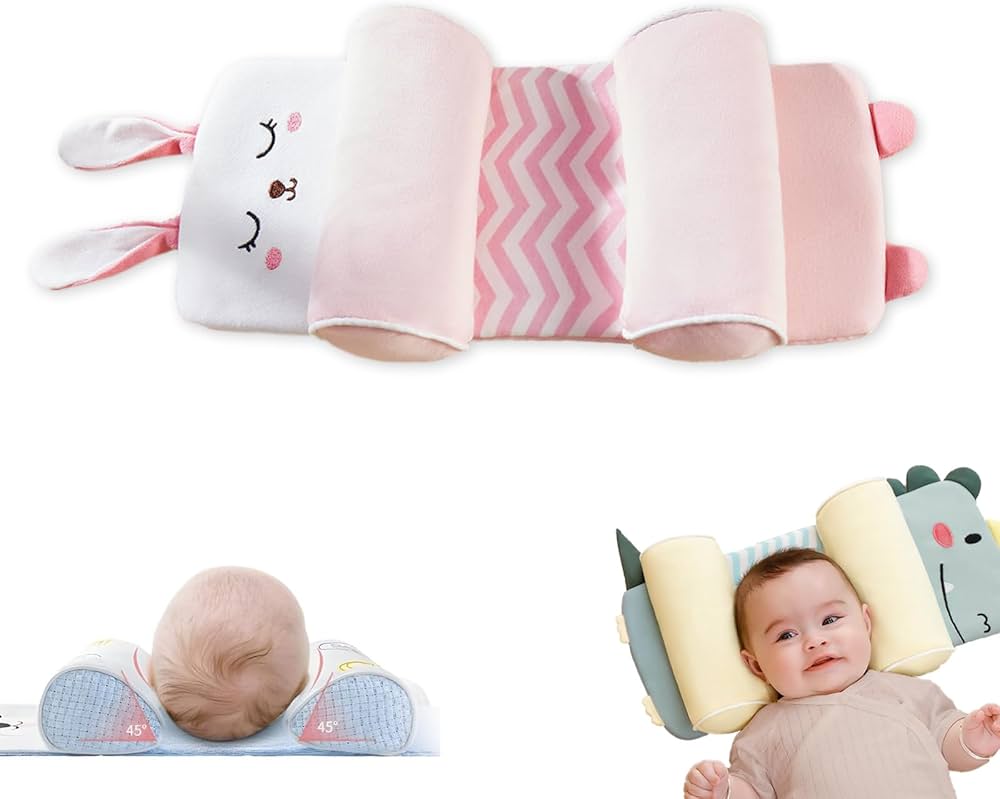 CozyBabyNest.Newborn Baby Head Shaping Pillow