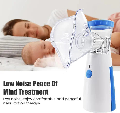 Mesh Nebulizer Wireless Portable 3 Modes Kids/Adults Use Ultrasonic Handheld Nebulizer Rechargeable